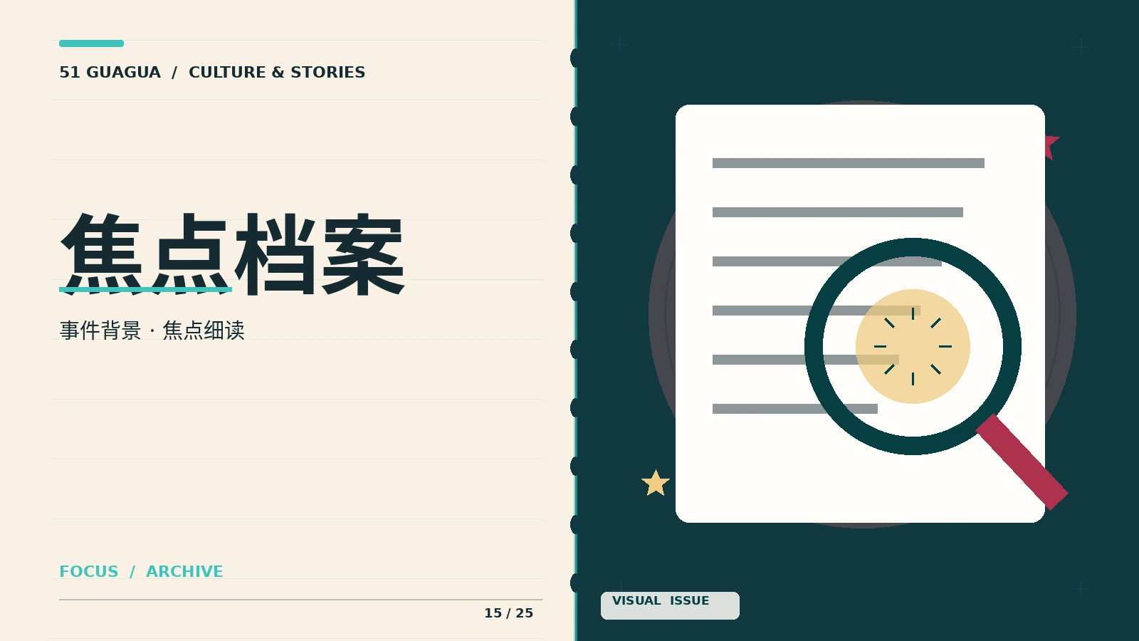 焦点档案专题主视觉